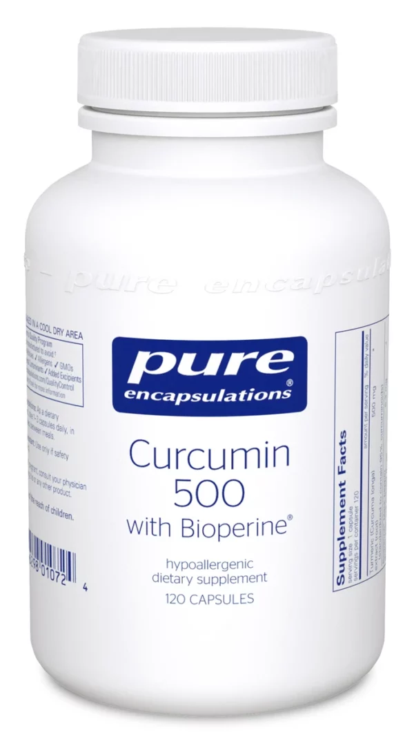Pure Encapsulations Curcumin 500 Wbioperine