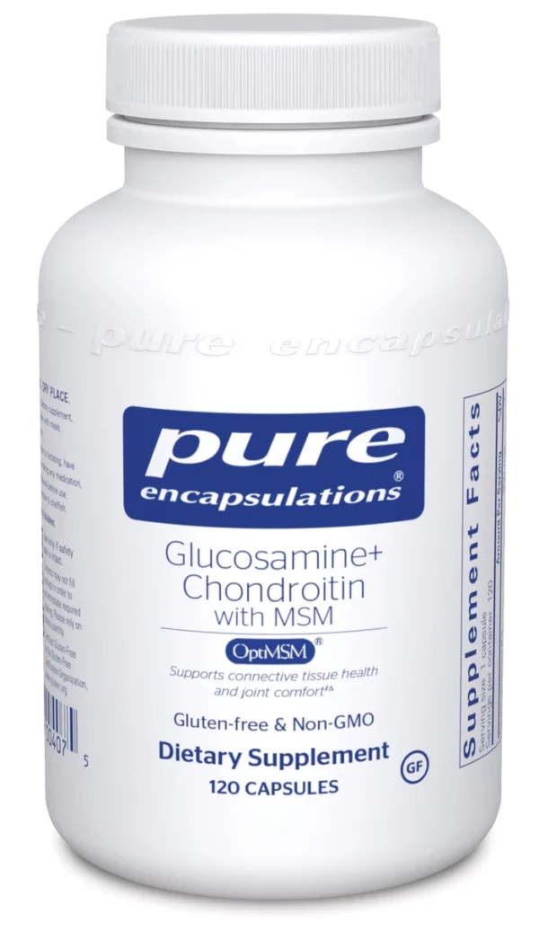 Pure Encapsulations Glucosamine Chondroitin Msm 120
