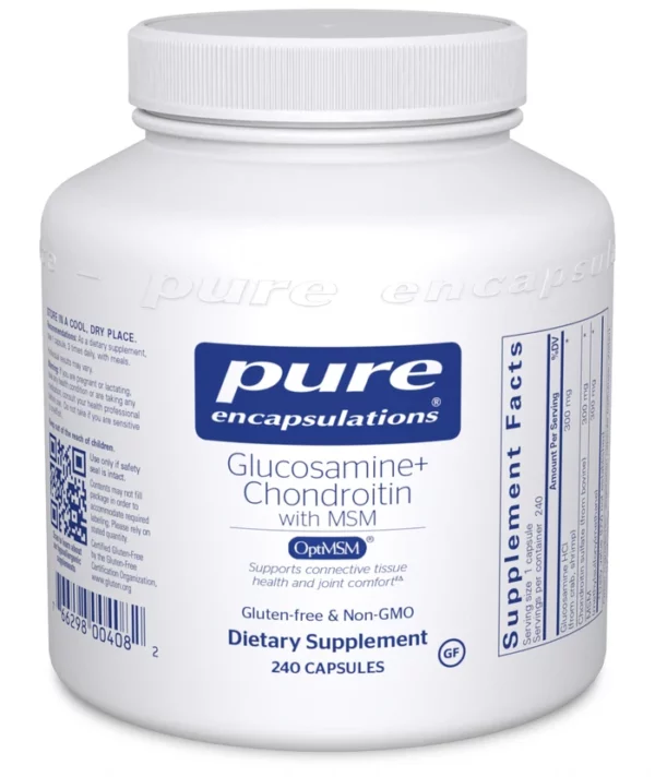 Pure Encapsulations Glucosamine Chondroitin Msm 240