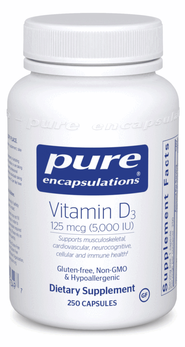 Pure Encapsulations Vitamin D3 125mg