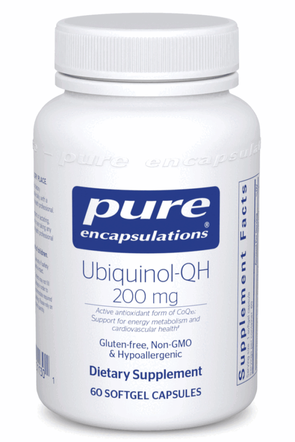 Pure Encapsulations Ubiquinol Qh 200Mg
