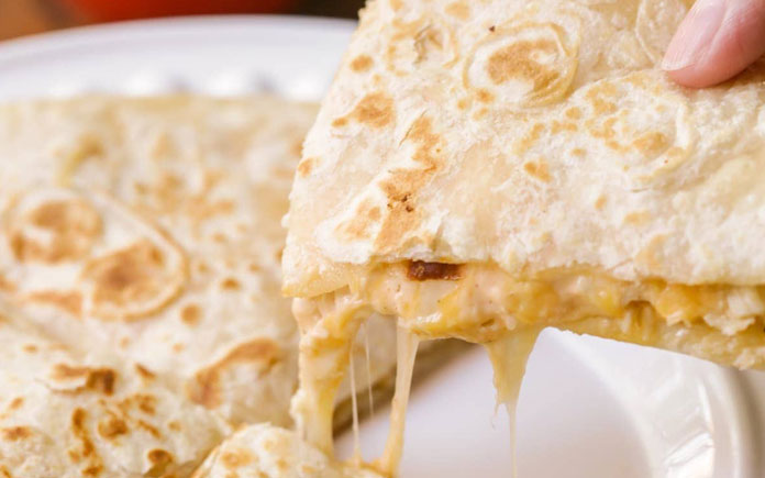 The Best Chicken Quesadilla