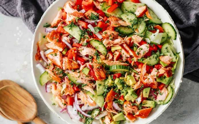 salmon-salad